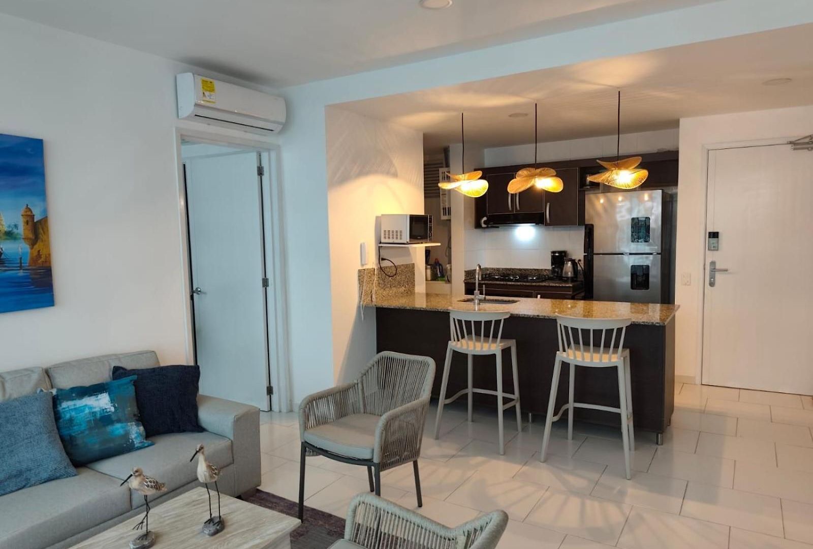 Apartamento Hermoso Frente A La Playa En Morros - Cartagena