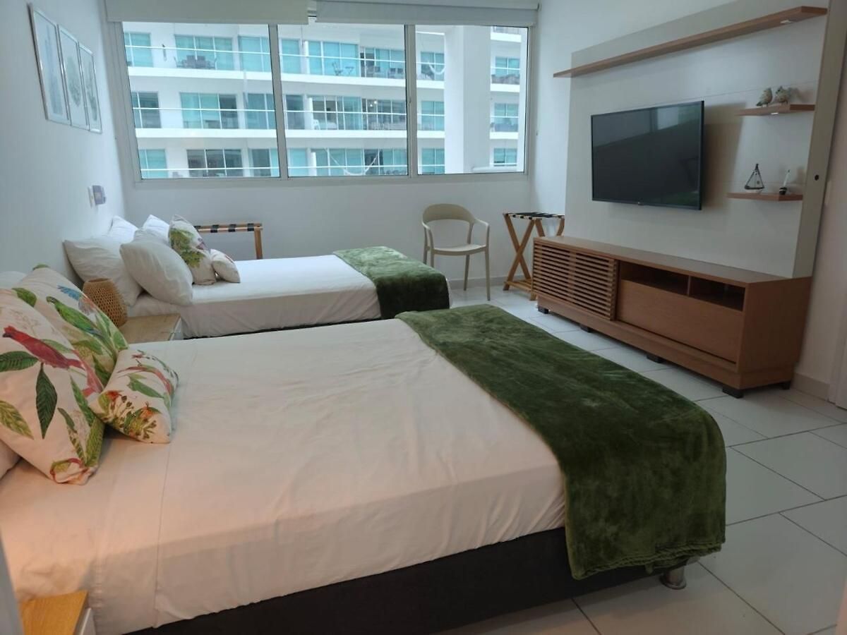 Apartamento Hermoso Frente A La Playa En Morros -