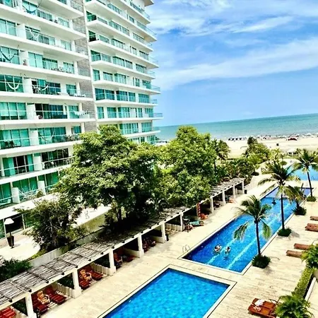 Hermoso Frente A La Playa En Morros - Apartamento Cartagena