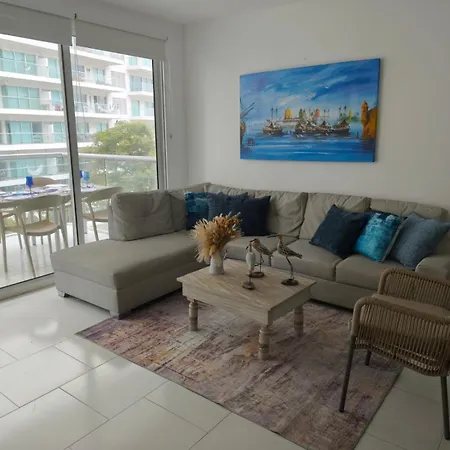 Hermoso Frente A La Playa En Morros - Apartamento
