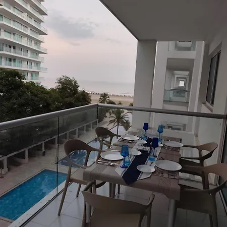 Apartamento Hermoso Frente A La Playa En Morros - Cartagena